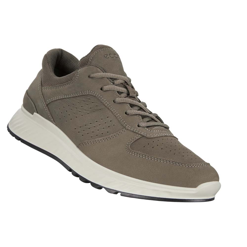 Men's Ecco Exostride Sneakers Olive | SG 616XYU